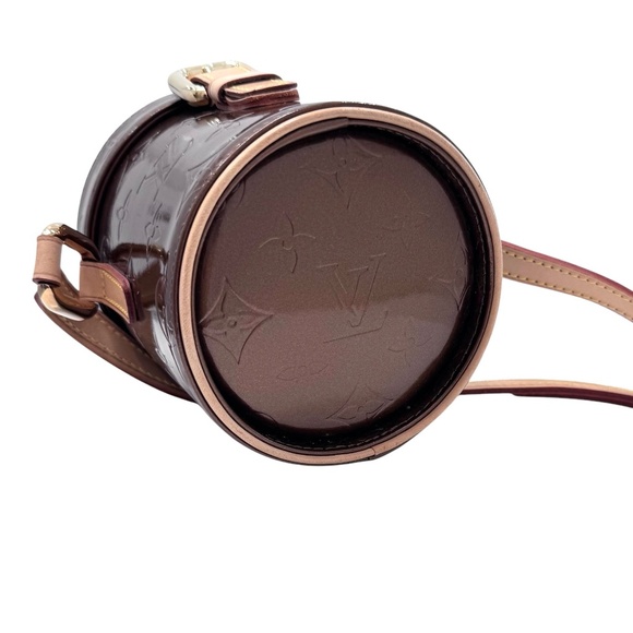 LOUIS VUITTON VERNIS ASTOR PLACE BRONZE CROSSBODY BAG - Picture 3 of 12